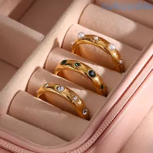 Unstop * Nhẫn tinh tế Bắt mắt Nhẫn kim loại Trang sức tay Thích hợp để tăng cường vẻ ngoài hàng ngày và tiệc tùng