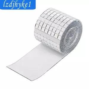 Gương Acrylic Gạch Khảm Vuông Mini Tự Dính Số Lượng Lớn Miếng Dán Hàng Thủ Công Bóng Disco Trang Trí Nhà