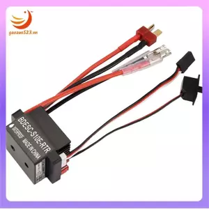 Bộ điều khiển tốc độ động cơ chải RC Hobby 60A ESC với 2A BEC Bàn chải 6-12V điện áp cao cho RC Ship & RC Car ESC, B