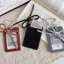 Giá đỡ Photocard NICOLOO Kpop Idol, Hộp đựng thẻ Y2k bằng da PU, Hộp đựng thẻ mặt dây chuyền hiển thị ảnh INS