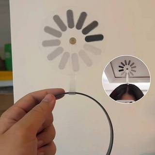 PNPIA- Kẹp tóc tải não xoay được, Phụ kiện tóc "nạp não", Phụ kiện xoay thú vị và sáng tạo
