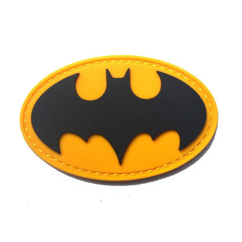 PVC Batman Băng Tay Velcro Ba Lô Ngoài Trời Phụ Kiện Túi Phụ Kiện Mát