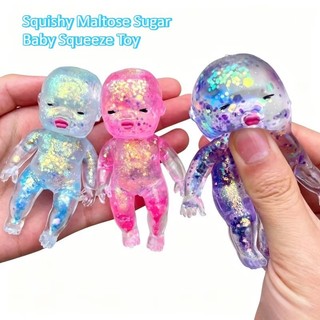 Sống Động Đường Bé Bóp Đồ Chơi Squishy Bé Chậm Căng Thẳng Bóng Phục Hồi Giải Nén Đồ Chơi Dành Cho Người Lớn Trẻ Em Giảm Căng Thẳng Trang Trí Nhà