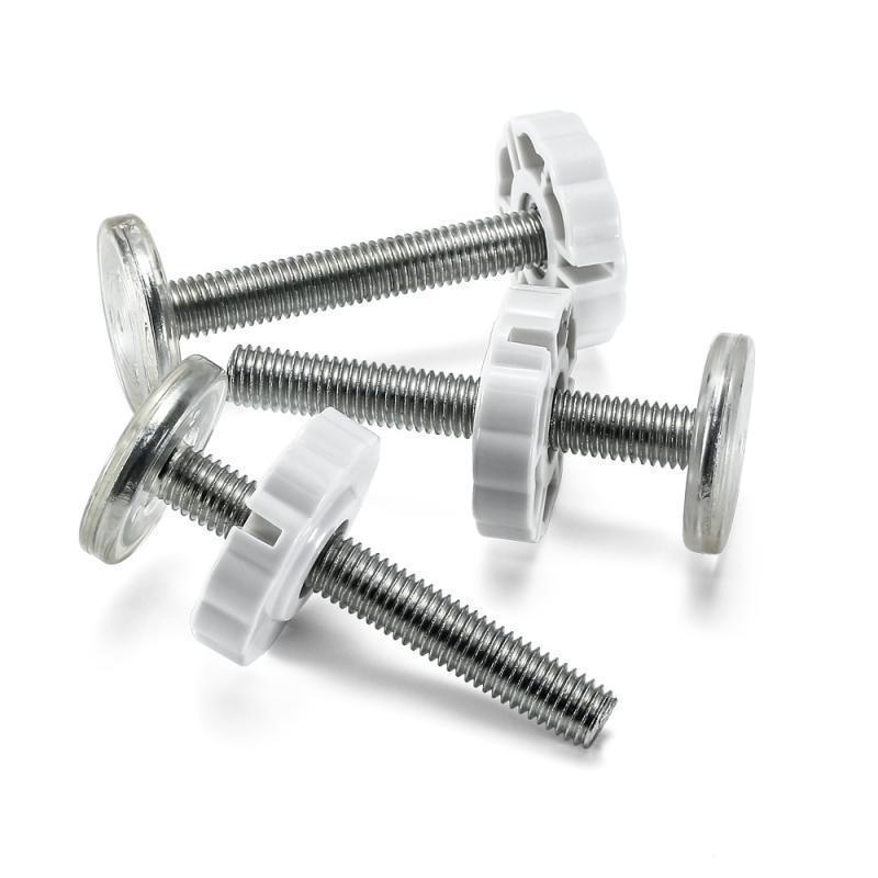 Hàng rào cửa Flat Top Bolt Khe cắm thẻ Cầu thang cho bé Bảo vệ Hàng rào an toàn cho trẻ em Phụ kiện lan can bảo vệ WLN9