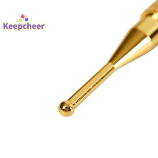 [Keepcheer] 1 Dụng cụ Massage thăm dò điểm châm cứu Tai bằng đồng không đau Nhẹ cầm tay Bút phát hiện huyệt Dụng cụ phản xạ mặt Mới
