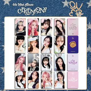 GC9 4 Cái / bộ QWER LOMO Card 4th Mini Album CEREMONY Hina Bưu Thiếp Bộ Sưu Tập Ngôi Sao Ngoại Vi CG9