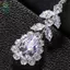 Thời Trang Ấn Độ Cô Dâu Đầu Trước Dây Chuyền Mũ Phụ Kiện Cưới Lá Thanh Lịch Zircon Dây Xích Tóc Trang Sức Dành Cho Nữ