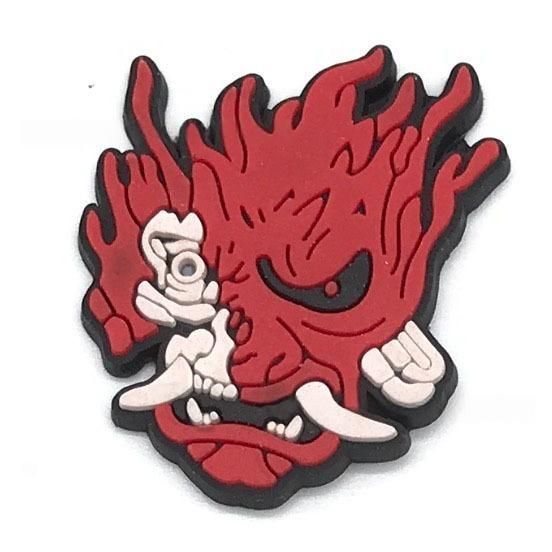 Set charm gắn dép cross CYBERPUNK, Nút gắn phụ kiện sticker game trang trí dép cross CROSS TREND