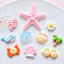Set Charm Biển Sao Biển Vàng Tươi Gắn Dép Crocs Cá Cua Vỏ Sò Kính Dứa Phong Cách Summer Năng Động Dễ Thương