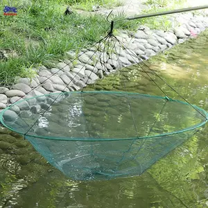 XOITOP Lưới Câu Di Động Có Thể Gập Lại Lưới Câu Lồng Tròn Mở Kéo Lưới Câu Tôm Hùm Cho Câu Cá Du Lịch Cổng Câu Cá VN