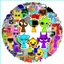 HT2 52 Cái / bộ incredibox Sprunki trò chơi âm nhạc dán trang trí máy tính TH2