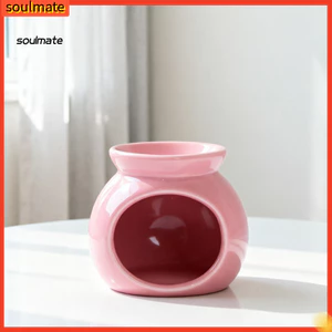 Linh hồn| Máy hâm nước hoa gia đình Lò sáp đa năng Đầu đốt tinh dầu gốm có giá đỡ nến Tealight – Máy hâm nóng chảy sáp thơm cho hương thơm gia đình và cho Southeas
