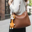 THEGIRL8B Gà Sang Trọng Móc Khóa, Thiết Kế Ngộ nghĩnh Mặt Dây Chuyền Túi Hươu Cao Cổ 20CM, Màu Trắng Kawaii Phong Cách Dễ Thương Quà Tặng Sáng Tạo Lợn Hồng Sang Trọng Mặt Dây Chuyền Túi Trang Trí