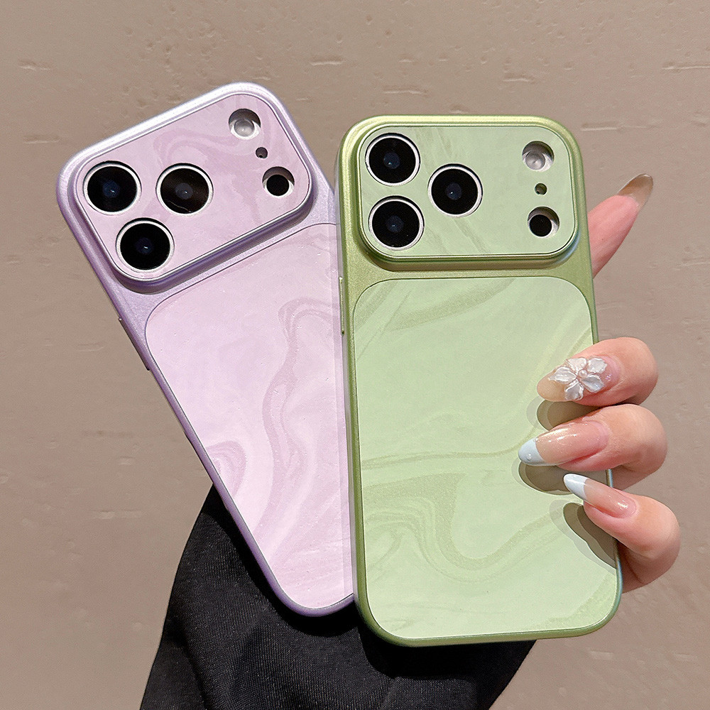 Ốp điện thoại mềm mạ nước cho iPhone 17 Pro Max 16 Plus 15 14 13 12 11 Vỏ bảo vệ chống sốc