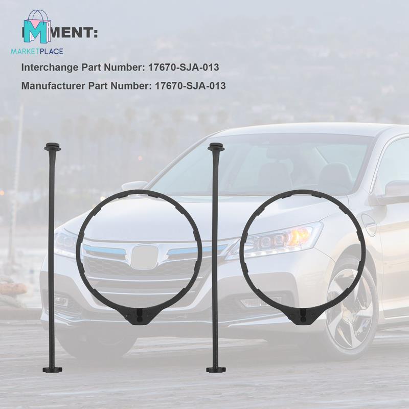2 Chiếc Dầu Ô Tô Nắp Nhiên Liệu Xe Tăng Bao Dòng Vòng Xăng Cho Xe Honda Civic CRV Accord Jazz City Odyssey Cho Acura