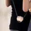 Túi xích kim loại CPINCP, Túi dạ hội bề mặt gương dây chuyền kim loại, Đạo cụ ảnh sáng tạo Túi đựng hộp cứng bạc nhiều hình dạng màu vàng đa năng dịp thời trang
