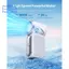 Quạt cầm tay, Quạt Turbo tốc độ cao 3,5 Inch, 16900 vòng / phút có màn hình LED, dành cho nữ, nam, nữ, du lịch, ngoài trời