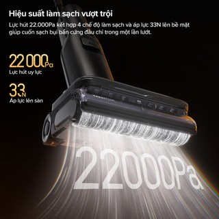Máy Hút Bụi Lau Nhà Thông Minh Roborock F25 Ultra – Lau Hơi Nước Nóng, Khử Mùi, Diệt Khuẩn