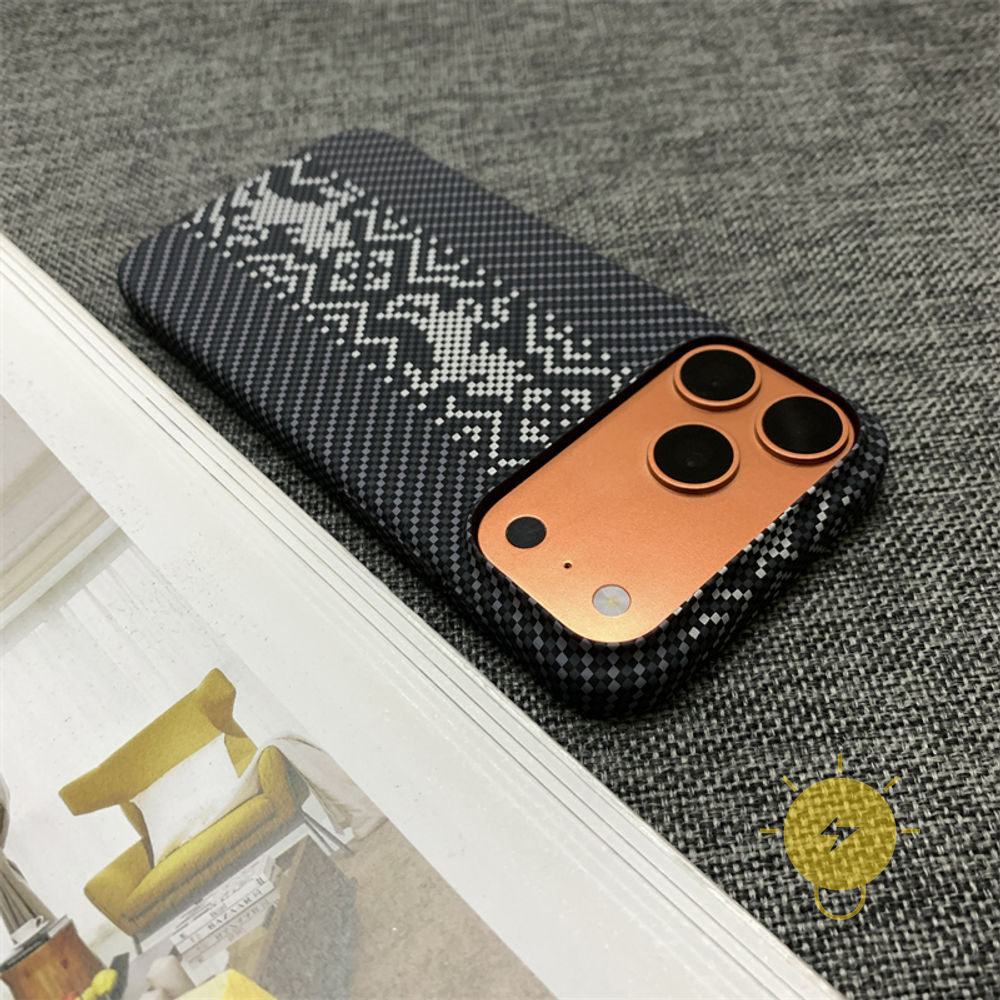 Phone Case For iPhone 17 Pro Max 16 15 14 13 PC TPU Hard Aesthetic Korean Cute