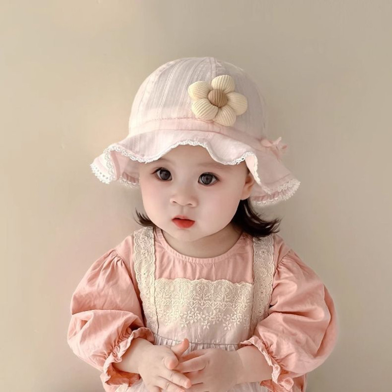 Mũ Trẻ Em Vành Rộng – Chống Nắng, Che Gáy, Chất Liệu Thoáng Mát, Phù Hợp Cho Bé 1-3 Tuổi đi Chơi Mùa Hè