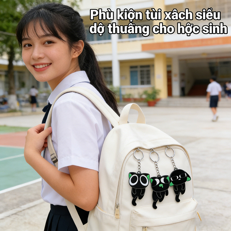 Móc Khóa Lạc Tiểu Hắc, Dễ Thương Và độc đáo ✨