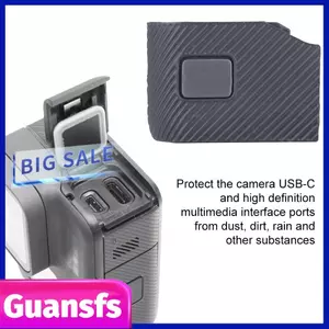 Guansfs aqxreight Proof Bảo vệ Mặt bên USB cho Phụ kiện máy ảnh 45783 Type C CoverCamera Port CoverSide GoproCamera