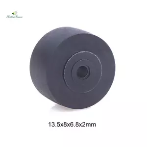 1 Bánh Xe Đai Con Lăn Pinch Cao Su 13.5x8x6.8x2mm Cho Máy Ghi Băng De Cassette Chuyển Động Đài Phát Thanh Ổ Đĩa Âm Thanh Phụ Kiện mới