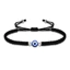 Vòng tay bện thủ công Evil Eye có thể điều chỉnh - Dây tình bạn cặp đôi - 4 màu (Đen / Đỏ / Hồng / Trắng) - Ins Style