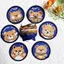 Handmade Cross Stitch Trà Coaster Với Thêu Riêng diy Placemat Coaster Thêu Tay Quà Tặng Sáng Tạo 0421