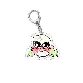 Móc khóa Acrylic 6cm Anime Dandy 's World - Dandy / Razzle / Dazzle, Thiết kế dễ thương & ma quái, Quà tặng