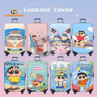 Crayon Shin-chan Hành Lý Có Thể Giặt Được Vali Bảo Vệ Chống Trầy Xước Vali Phù Hợp Với 18-32 Inch