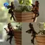 Treo Nhựa Trang Trí Chậu Hoa Cổ Tích Thiết Kế Trang Trí Cho Vườn Huggers Nồi Trang Trí Cổ Tích Chậu Cây D 1 Cái