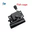 Phụ kiện hộp câu cá màu đen với giá đỡ lớn làm từ hợp kim nhôm-magnezi