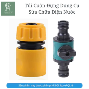 Cut nối nước nhanh đầu đực, dùng nối 2 đầu ống nước mềm nối
