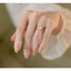 Nhẫn nữ cá tính với thiết kế ngọc trai hai lớp, thời trang và đa năng