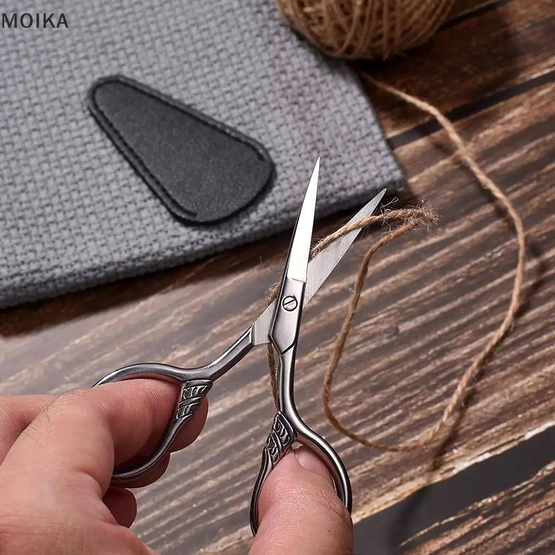 MOIKA 1 Cái Thép Không Gỉ Trang Điểm Nhỏ Chải Lông Kéo Lông Mày Làm Móng Tay Cắt Móng Tay Cắt Râu Và ria mép Tông Đơ Dụng Cụ Làm Tóc Mũi VN
