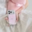 Ốp Điện Thoại Tương Thích Cho iPhone 17 Pro Max 16 15 13 14 Ốp Điện Thoại Di Động TPU Bền Đẹp Ngôi Sao Lạ Mắt Màu Hồng Chống Trầy Xước Vỏ Bảo Vệ Với Chuỗi Hạt
