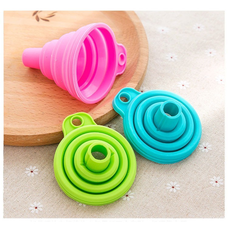 Phễu Gấp Gọn Đa Năng - Phễu Mini Chiết Chất Lỏng/ Mỹ Phẩm / Nước Hoa / Dầu Ăn / Gia Vị