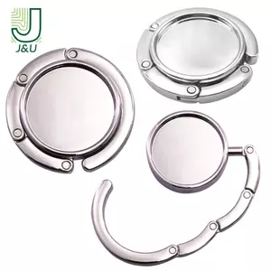 1Pc Di Động Gấp Hợp Kim Ví Túi Xách Túi Móc Treo Móc Treo Bàn Móc