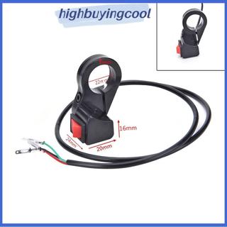 HCVN 22mm 3 Tốc Độ Mô-đun Công Tắc Xe Tay Ga Xe Đạp Điện Xe Đạp Tốc Độ Dịch Chuyển Công Tắc Xe Đạp Điện Mới HOT