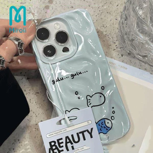 Ốp lưng mềm chống sốc họa tiết Cá Nhỏ cho iPhone 17/16/15/14/13/12/11 Pro Max/7/8 Plus/XR/XS Max/SE