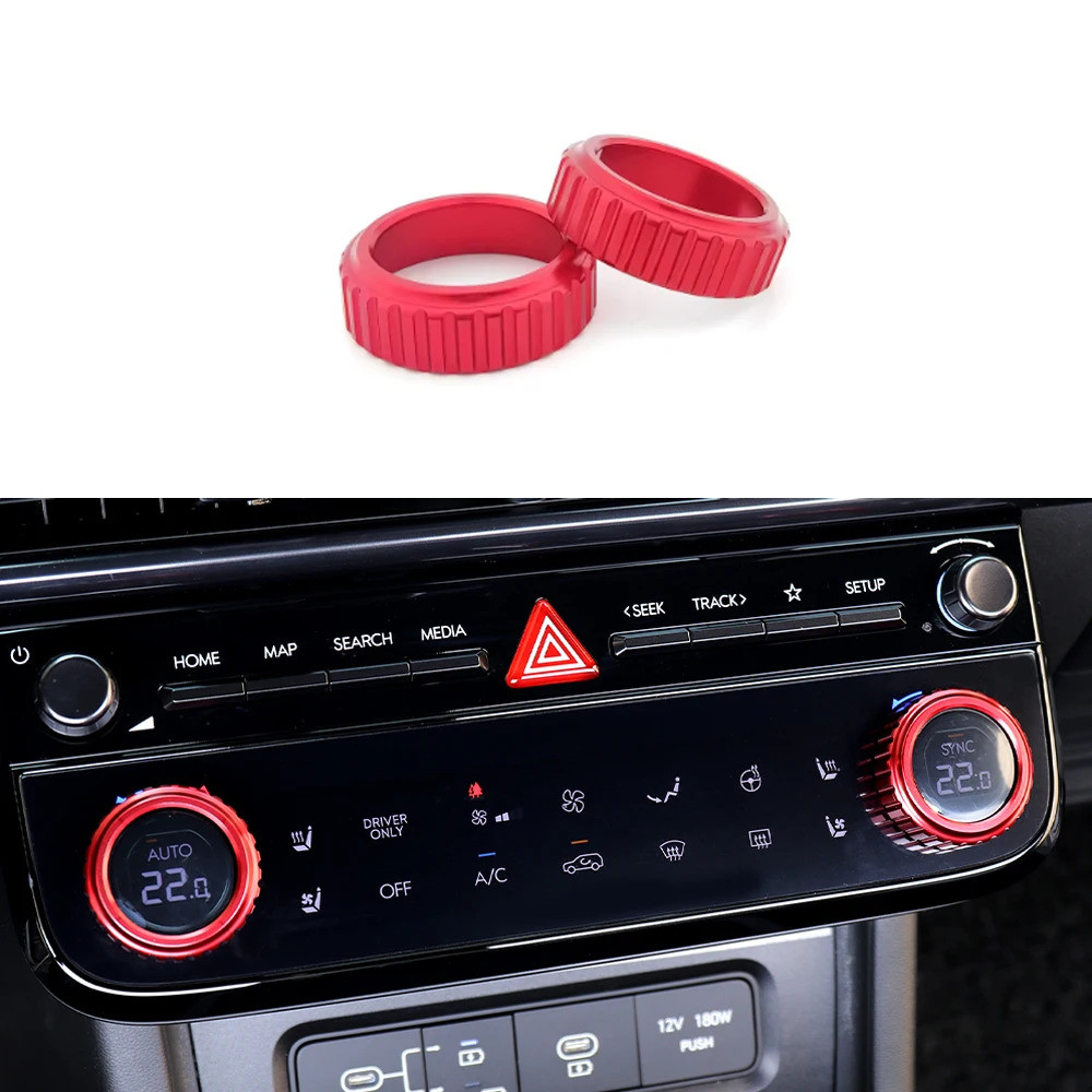 Dành Cho Xe Hyundai Tucson NX4 2025 Sợi Carbon Phong Cách Nội Thất Phụ Kiện Bảng Điều Khiển Trung Tâm Bánh Răng Dịch Chuyển Nút Cửa Sổ Chiếu Hậu Gương Bao