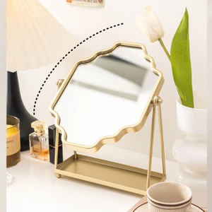 Gương trang điểm có đế, Gương trang điểm xoay HD để bàn, Ký túc xá sinh viên Làm đẹp lưu trữ Gương để bàn