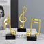 Bắc Âu Hiện Đại Trang Trí Nhà Cửa Hiển Thị Âm Nhạc Note Piano Đứng Trang Trí