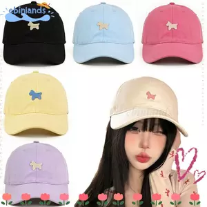 Mũ bóng chày thêu ngựa EBINLANDS, Mũ bóng chày Cotton thoáng khí có thể điều chỉnh, Mũ chống nắng cổ điển Hiphop thời trang Thể thao ngoài trời