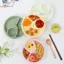 TRTR Tròn Trái Cây Salad Đĩa Nhà Bếp Bữa Sáng Sna Nhúng Khay Ăn Tối Đĩa Thực Phẩm Bánh Món Tráng Miệng Khay Nhà Bếp Bộ Đồ Ăn VN