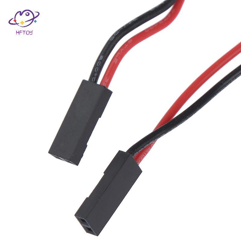 HFTOY Dual Way Bàn chải hai chiều Esc 2s-3s Lipo 5a Esc Điều khiển tốc độ cho mẫu Rc ~
