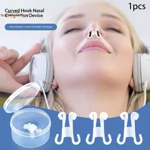 TRTR Mũi Dilator Mũi Silicon Kẹp Mũi Chống Ngáy Dễ Dàng Hơi Thở Ngăn Ngừa Ngáy Giúp Thở Ngáy Thiết Bị Cải Thiện Ngủ VN