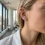 AqToCna Zircon Mặt Dây Chuyền Chữ Thập Cánh Bông Tai Nữ Micro Sọc Trang Sức Thanh Lịch Cho Bé Gái Thời Trang Đi Chơi Và Sự Kiện AqToCna