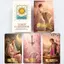Hồng Victoria Tarot 78 tờ Phiên bản tiếng Anh di động Tarot Oracle Decks for Love Dream Reading Fortune Guide Toys sonlekvn
